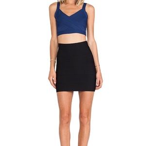 Simone textures power skirt by BCBGMAXAZRIA